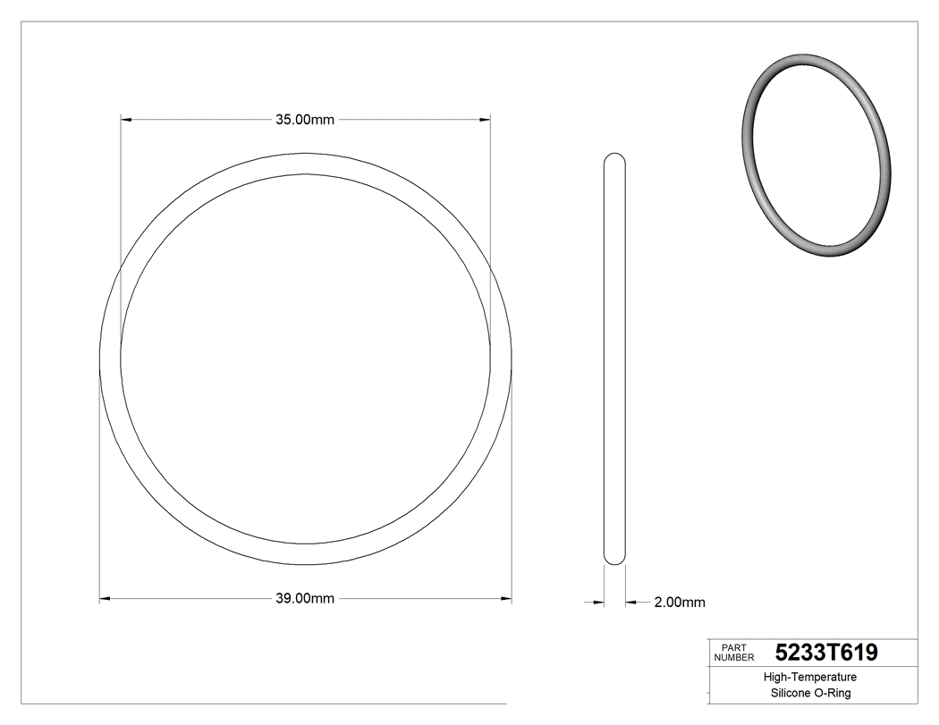 Technical drawing - 5233T619
